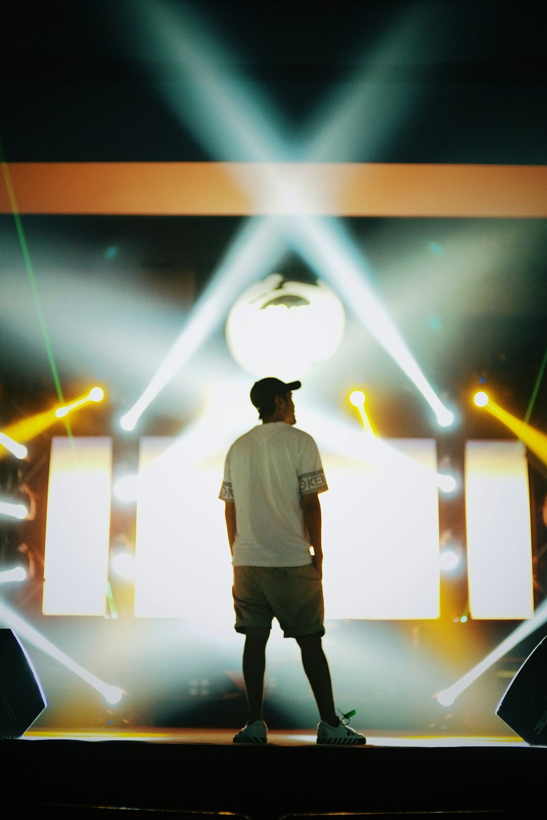 celebrity on stage